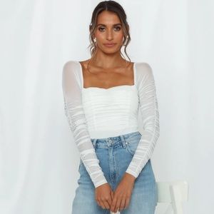 Hello Molly Devils eye bodysuit